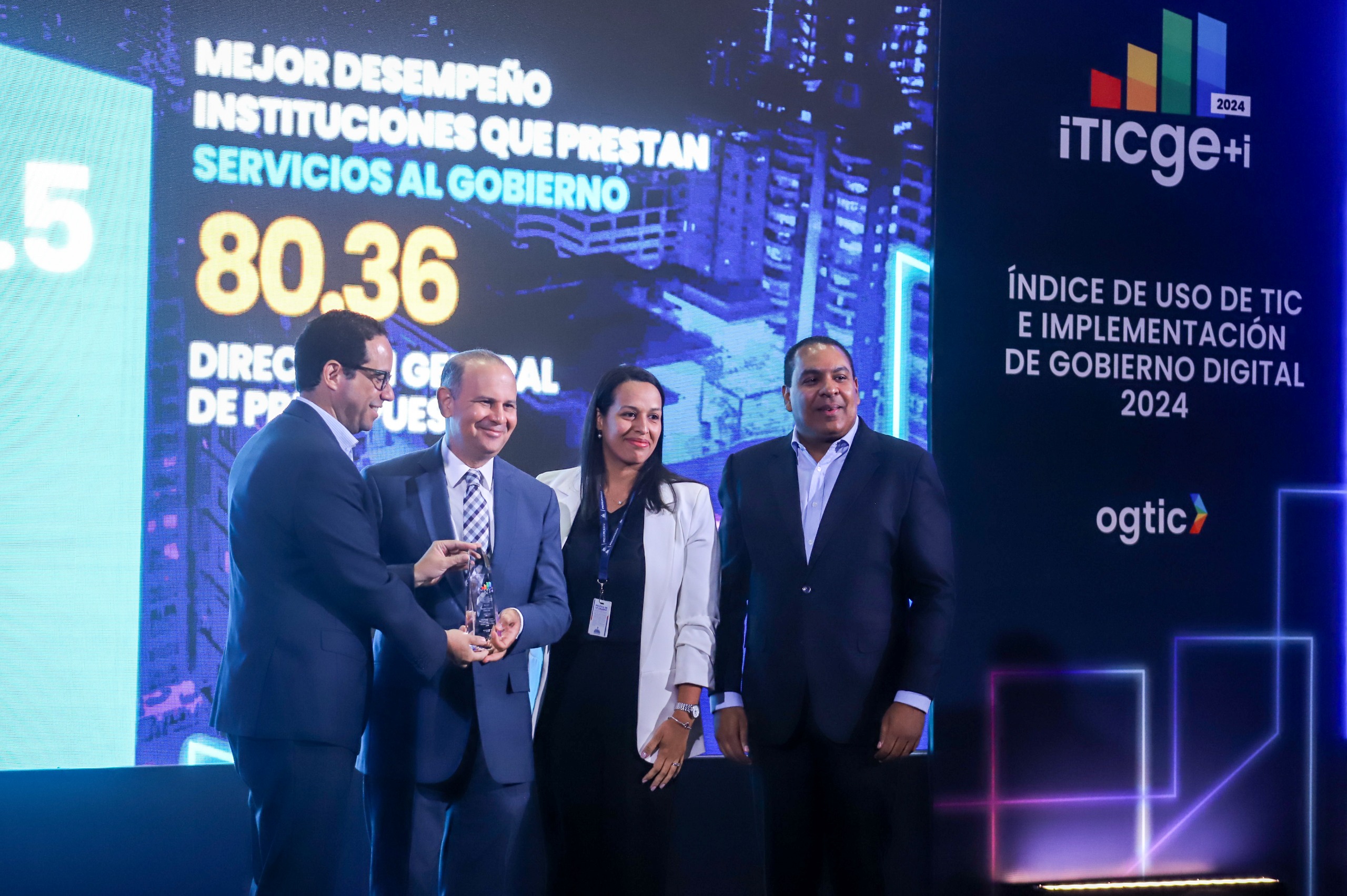 OGTIC reconoce avances de Presupuesto en el uso de TIC y calidad en servicios Gobierno Digital